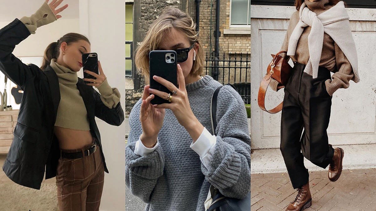 時髦與保暖同時兼具！10招毛衣穿搭提案，讓你輕鬆遠離胖嘟嘟的穿衣窘境