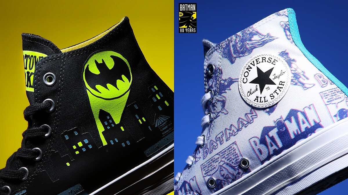 台灣也可以買到！Converse X Batman 聯名系列重磅登場，蝙蝠俠迷可不能錯過