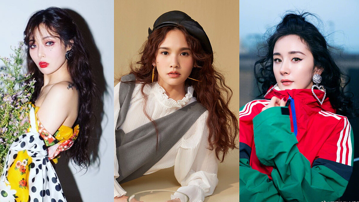 韓系燙髮推薦，秋冬復古可愛「羊毛捲」，看楊丞琳、泫雅、楊冪可鹽可甜示範！