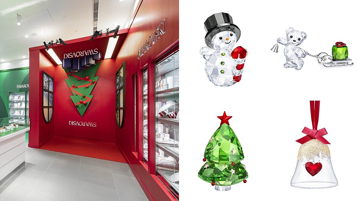 全球唯一就在台灣!SWAROVSKI首間聖誕概念店就開在這處,還有最新聖誕系列一併登場