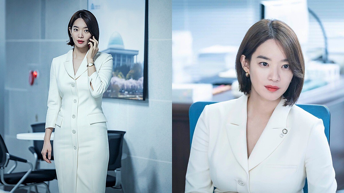 最美的國會議員華麗回歸！《輔佐官2》新憨娥這身純白正裝太亮眼，更多上班族、OL穿搭示範都在這