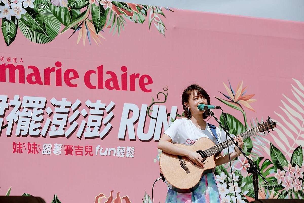 2019 PINK RUN 眾星齊聚—「嚴正嵐」清新甜嗓獻唱 真誠傳遞粉紅力量