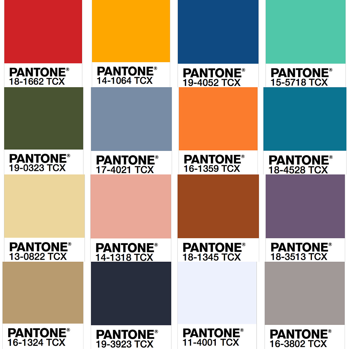 Pantone 2020年度重點色