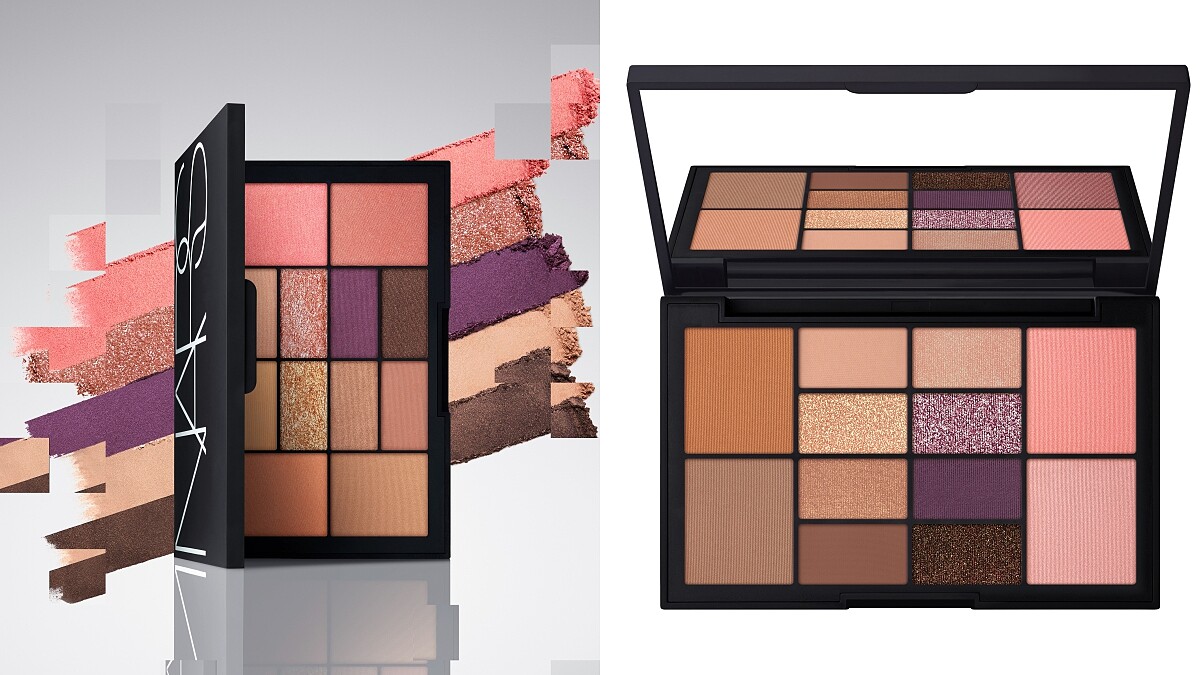 NARS 2019首度推出年度彩妝盤!自戀美學眼頰盤一盤就有8色眼影+3色腮紅+修容,完包全臉妝容