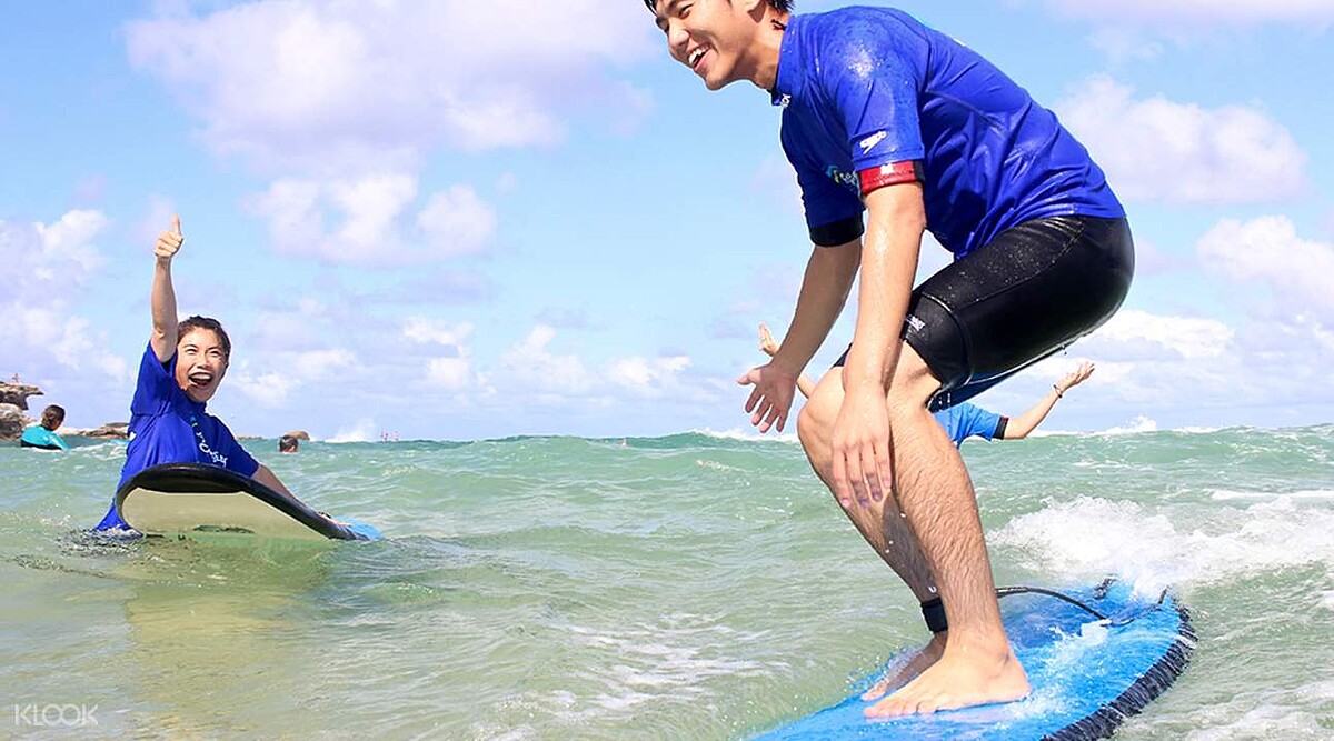 雪梨邦迪海灘衝浪