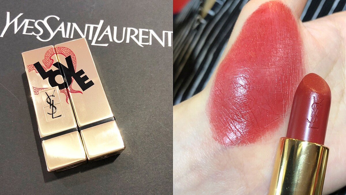 【2020情人節限定】YSL 2020情人節唇膏曝光!「金管」奢華緞面唇膏限定版可以拼成LOVE字樣,根本就是最強告白口紅