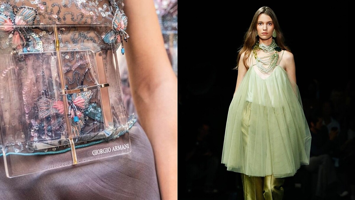 誰說Armani只適合辦公穿搭選？2020春夏系列就證明了它也能仙氣飄飄！