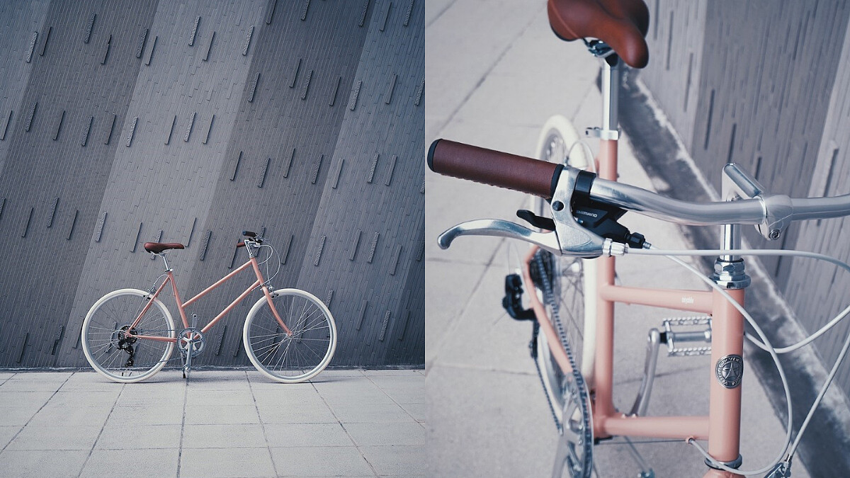 tokyobike BISOU推出全新2019限定款！超甜嫩柔光粉紅色，完全是女孩們的夢幻單車呀