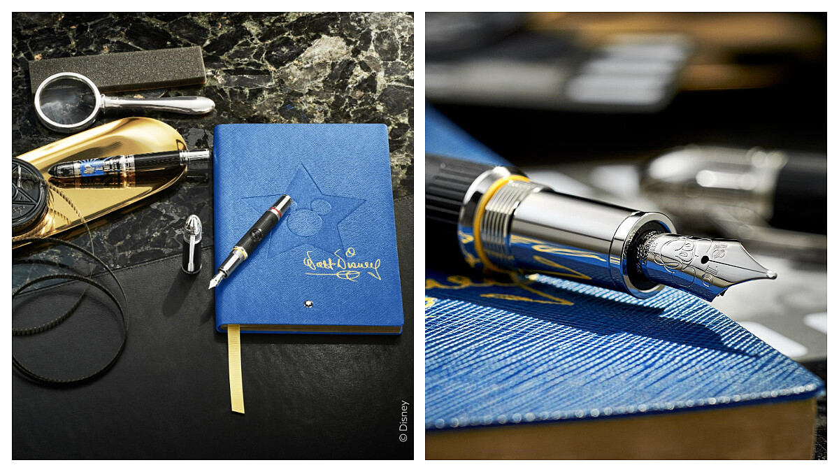 最文青的米老鼠來了～，萬寶龍推出華特･迪士尼特別款書寫工具，向動畫大師致敬