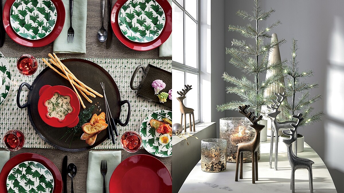 在家辦聖誕趴很簡單！Crate and Barrel教你掌握3大原則，立刻點亮溫暖氛圍