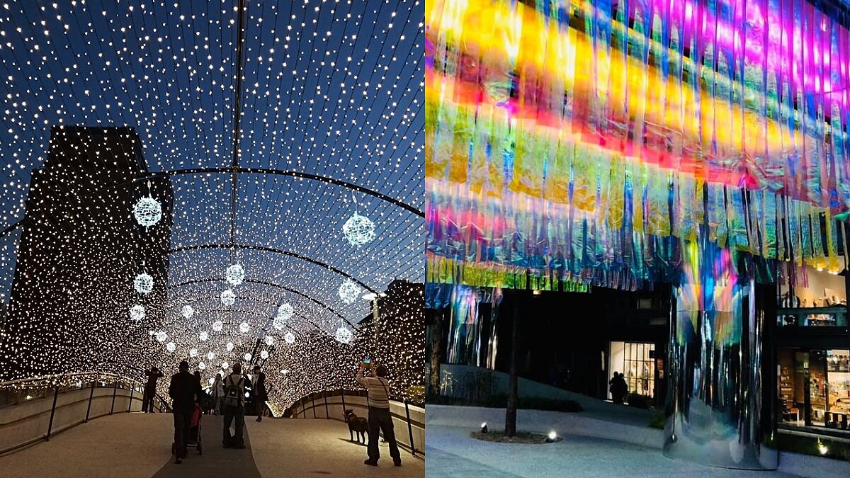 中山站變夢幻打卡景點！星球燈海、彩虹光廊狂洗版IG，「耶！心中山好好玩」4大聖誕活動懶人包