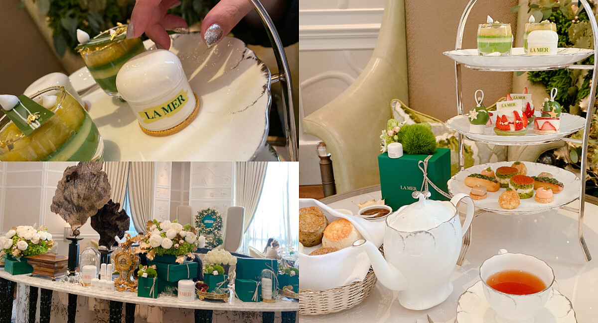 終於等到了，文華東方青隅x海洋拉娜下午茶來了，指定下午茶還送保養組