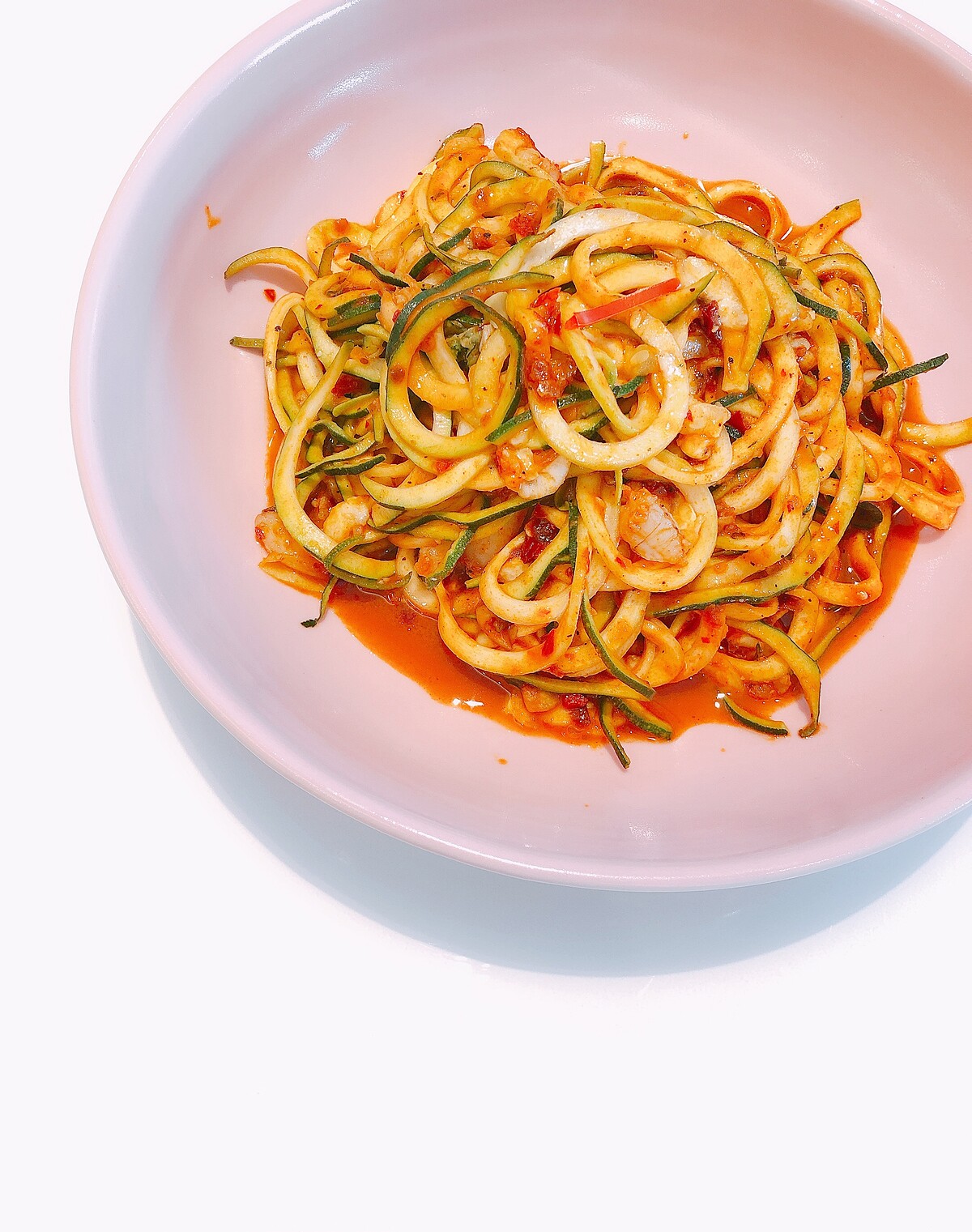 香辣蟹肉櫛瓜麵 NT370