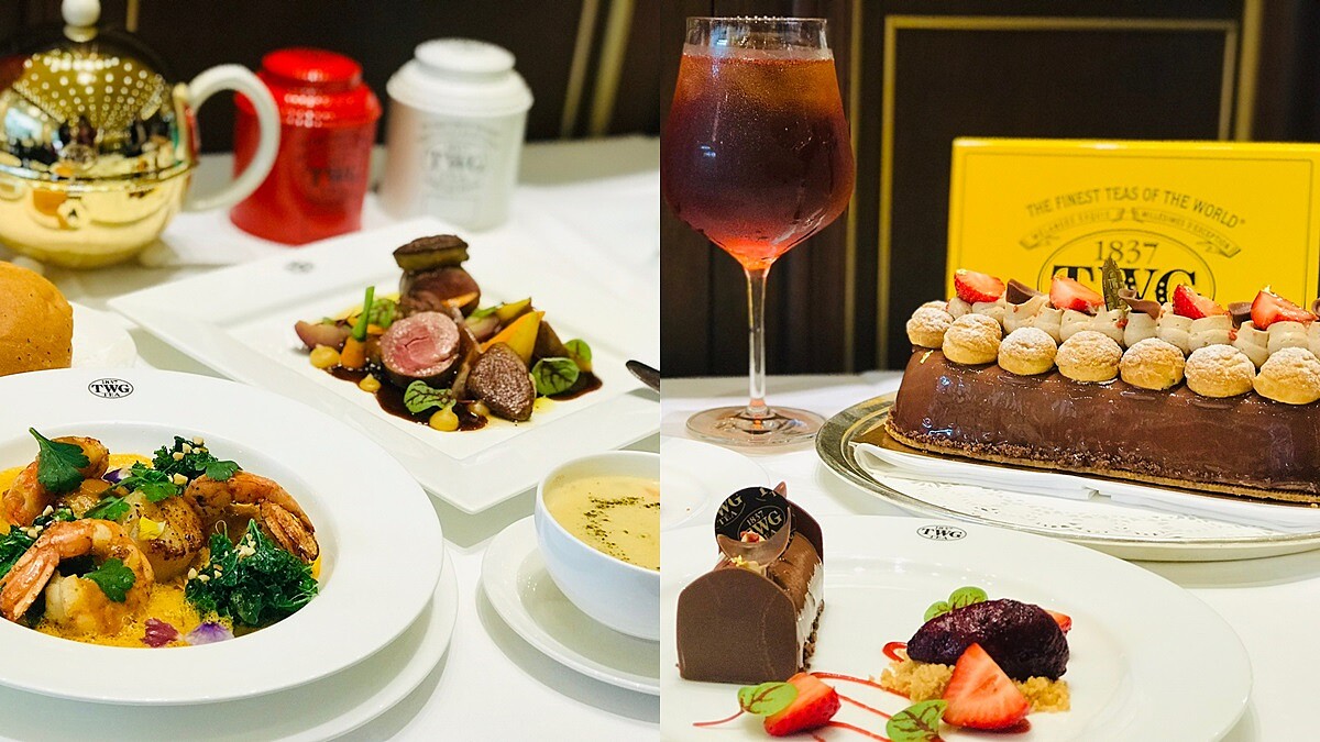 貴婦級聖誕下午茶！TWG Tea推出「耶誕限定茶香套餐」，以茶入菜美味上桌
