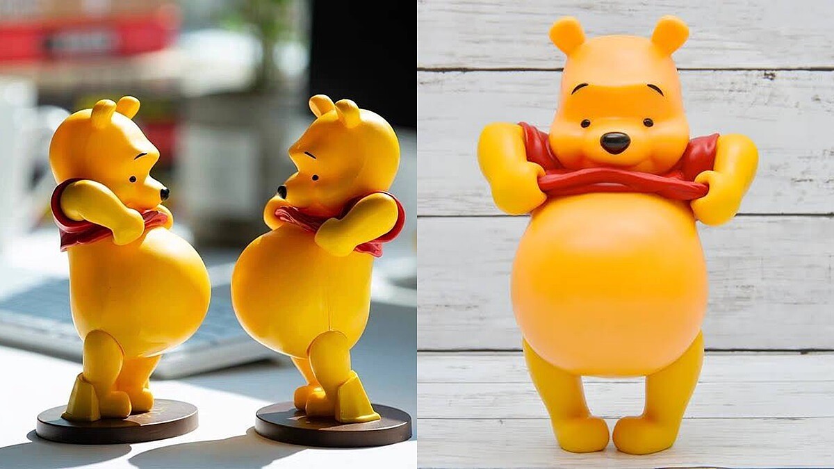 爆炸可愛！超萌「露肚肚小熊維尼」限定公仔圓滾滾療癒登場