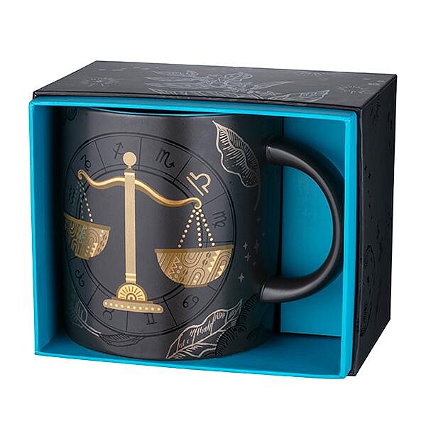 天秤星座馬克杯，售價$750
