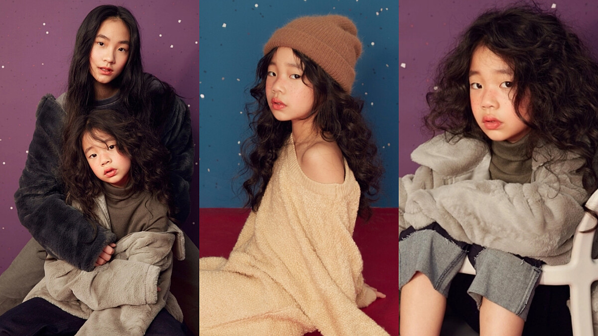 不只大女兒Elly許曦文！小S鬼靈精女兒許老三、Lily也合體拍時髦大片，甚至還露肩微秀性感啊