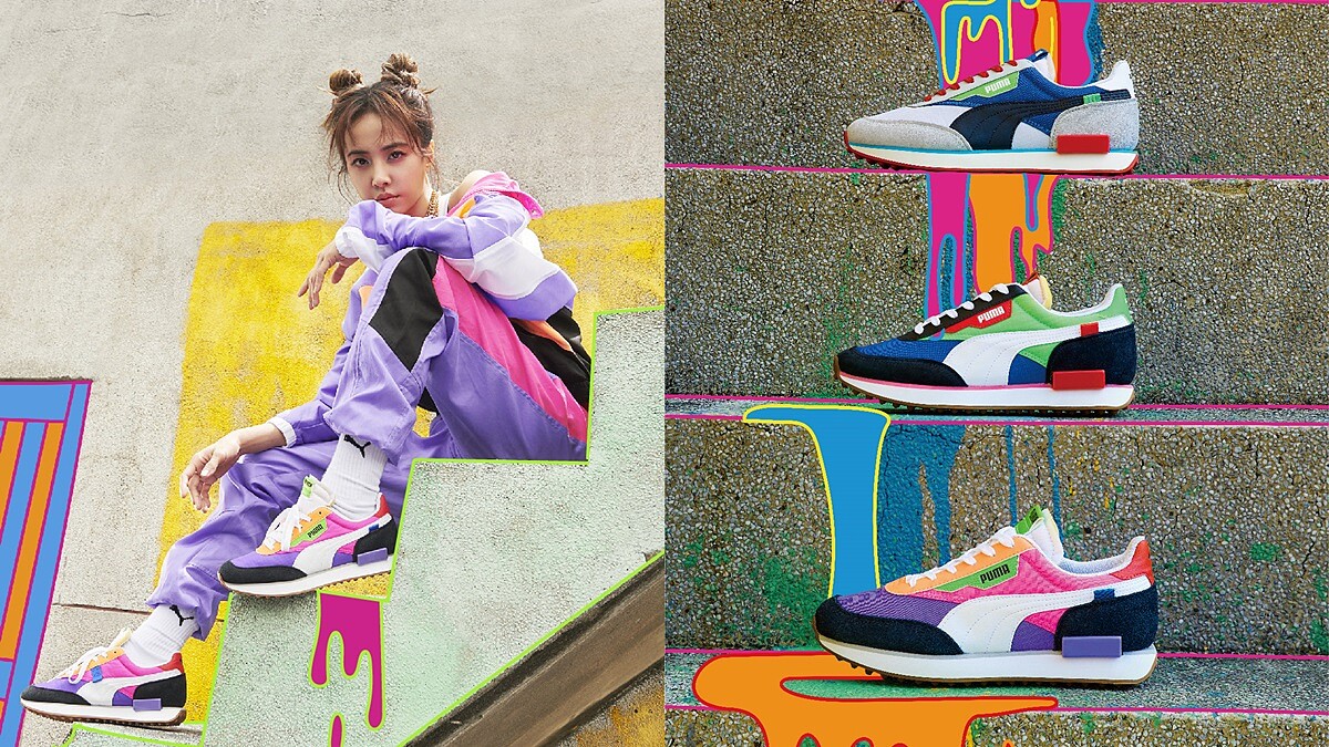 蔡依林正式加入PUMA代言人行列，曝光最新2020黑馬鞋款PUMA Future Rider