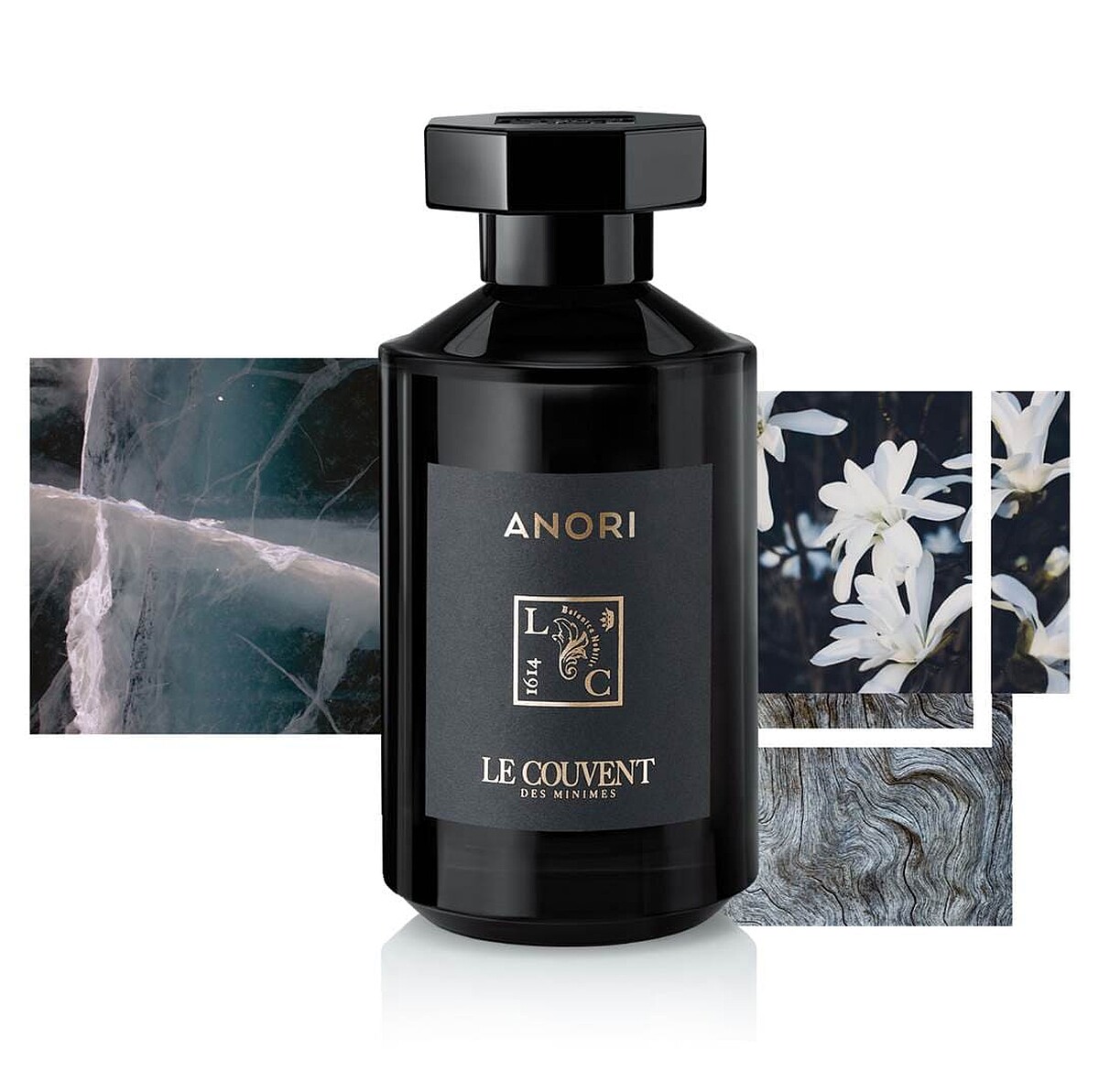 ANORI北極&bull;冷風之水，前調：艾蒿、中調：依蘭依蘭、後調：廣藿香＆零稜香豆原精