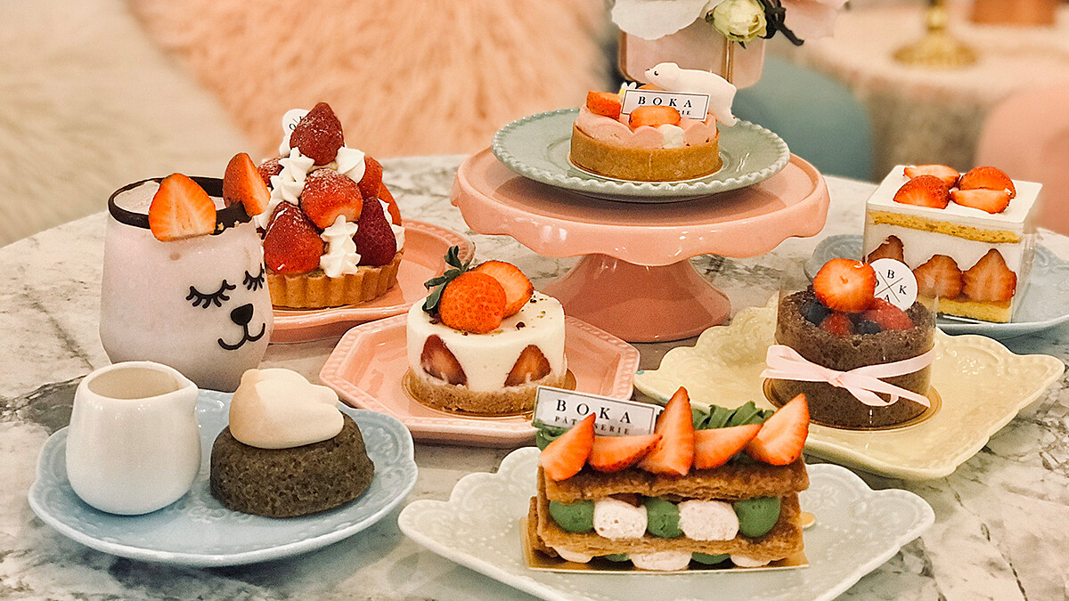 【民生社區美食】BOKA推草莓季限定「草莓甜點」，滿滿的草莓就是幸福滋味