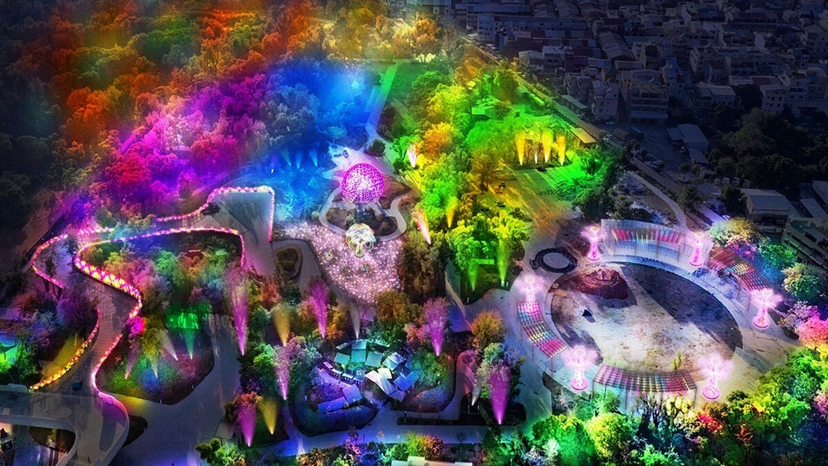 主燈「森生守護」示意圖