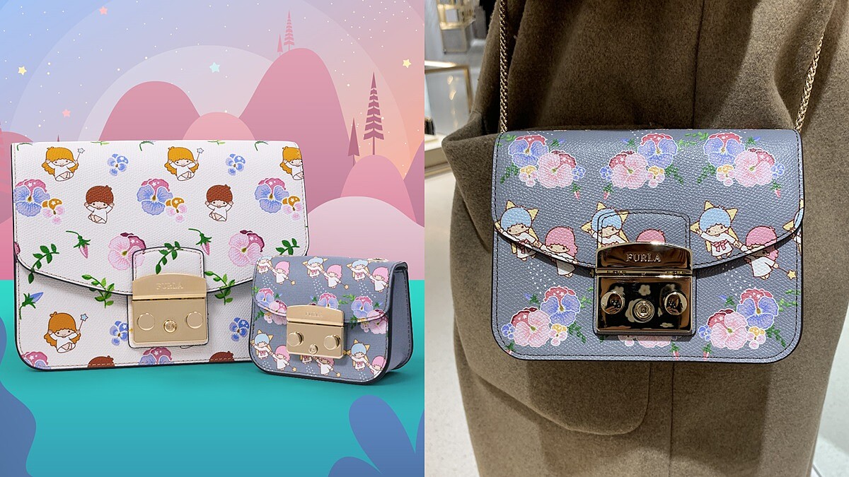 繼Hello Kitty後又找上Kiki、Lala！FURLA推出Little Twin Stars聯名包款，其中迷你包只在這處有賣
