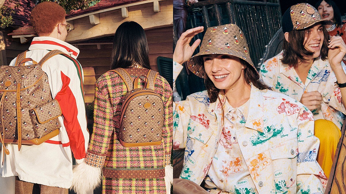 連紙盒都有米老鼠圖案!Gucci X 米奇推出新春限定系列,直接鎖定水桶包、馬鞍包、皮夾、手機殼這些單品