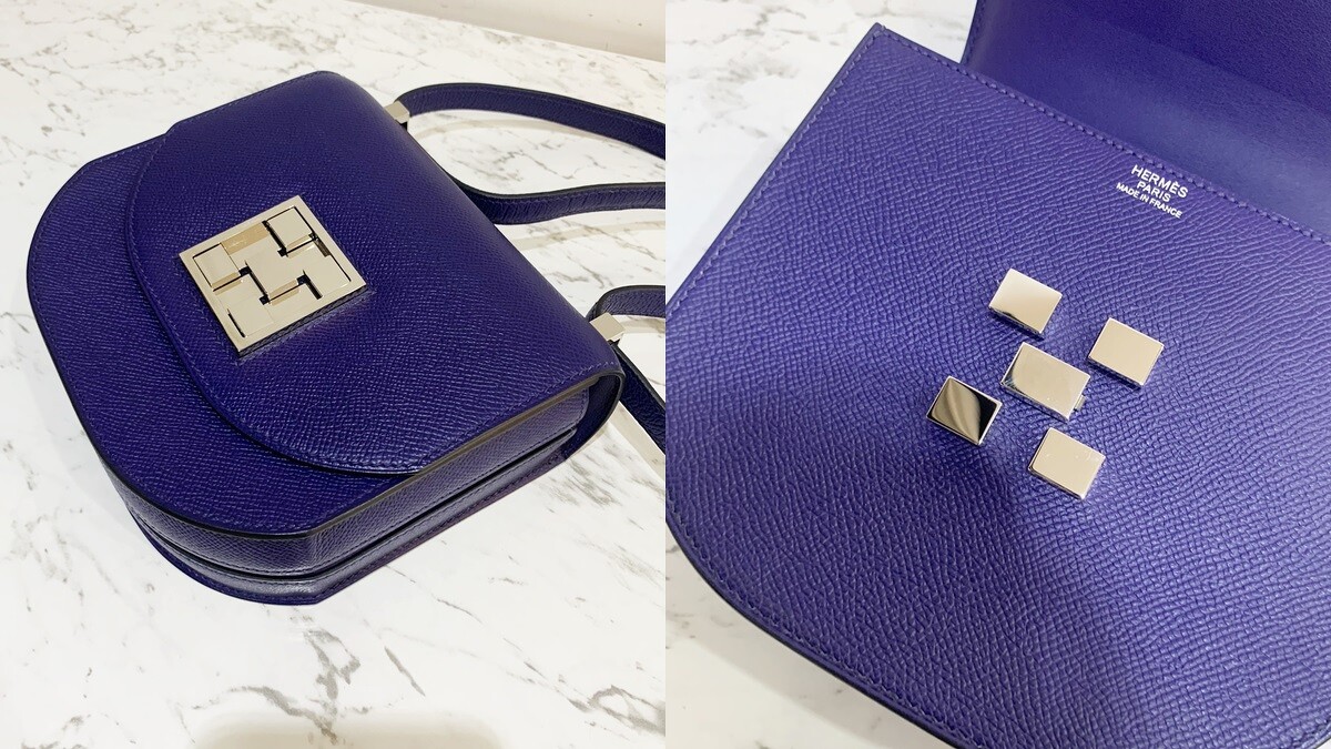 HERMES Mosaique au 24 Mini系列 Epsom小牛包，NT244,500