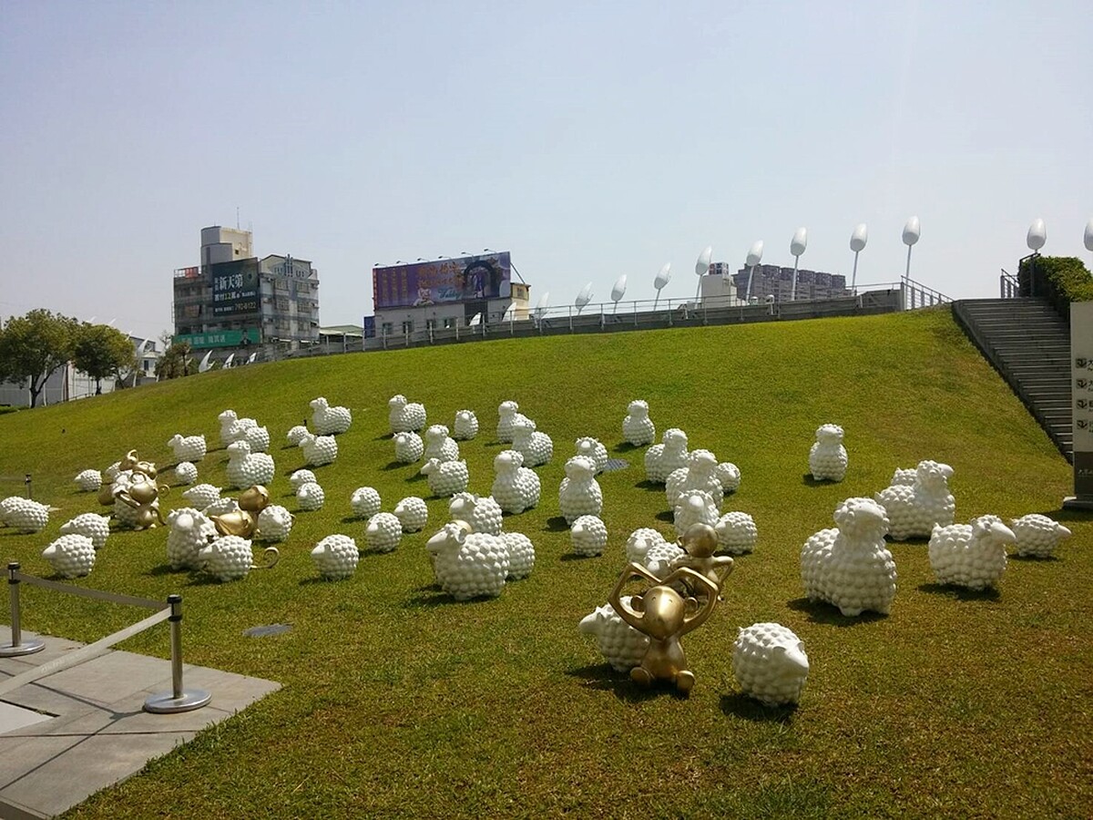 在高雄大東文化藝術中心展出時的實況