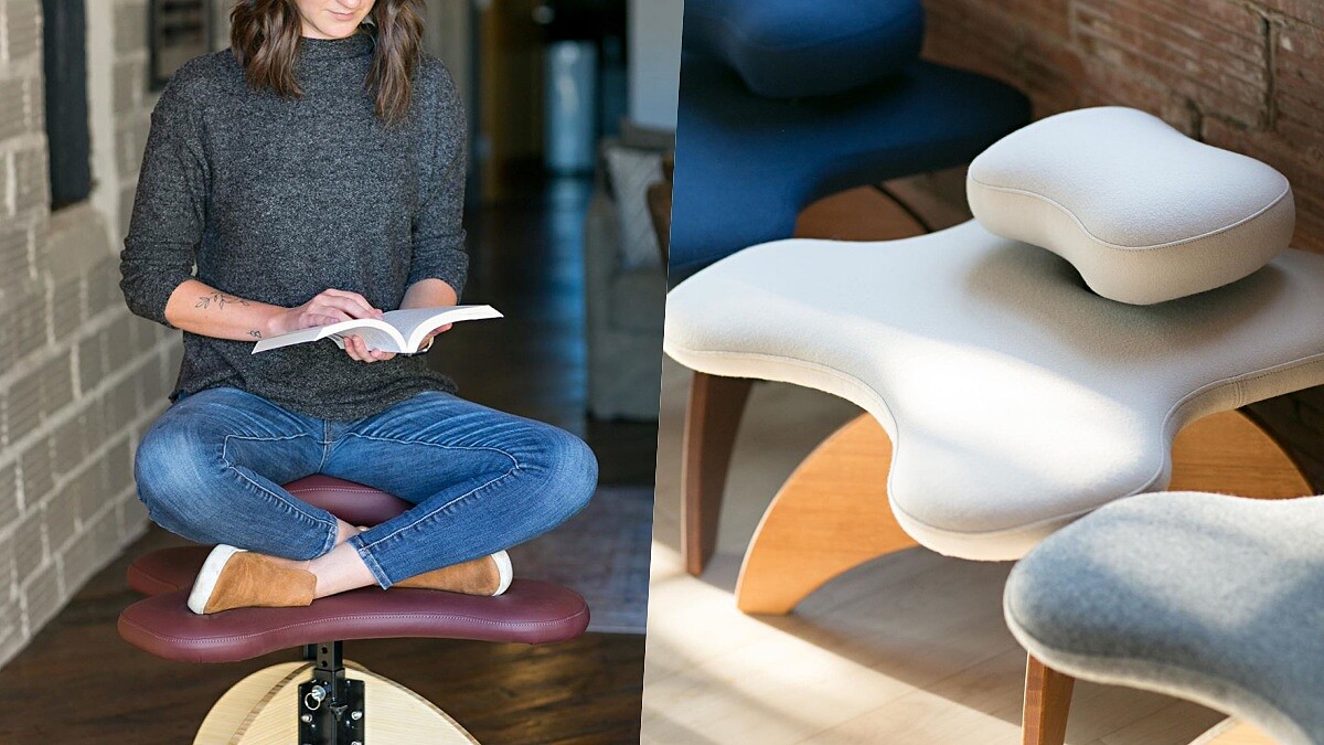 久坐也不怕！上班族福音「盤腿椅」隨心所欲變換坐姿，坐久了腿也不會血液循環不佳