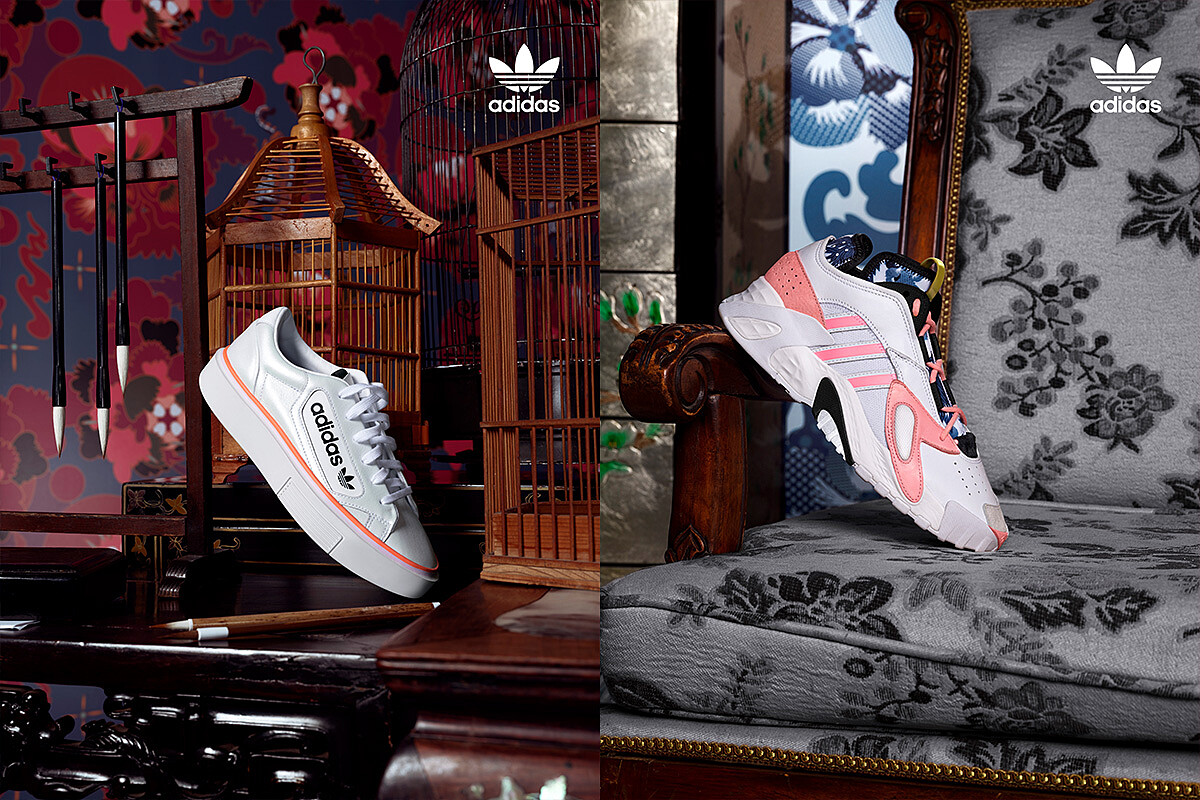 SLEEK SUPER CNY經典鞋，NT3,690、STREET BALL CNY經典鞋，NT4,690