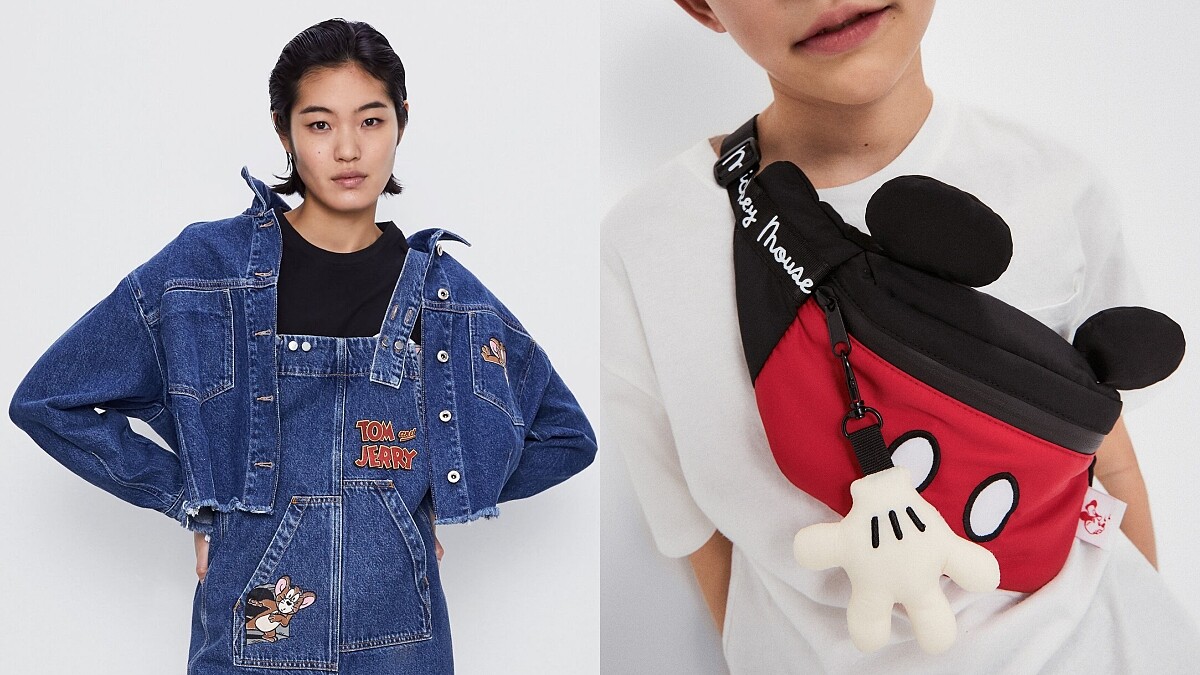 ZARA鼠年抓「米老鼠」、「傑利鼠」打擂台！大人必收可愛吊帶褲、家中寶貝必買立體米奇小手腰包