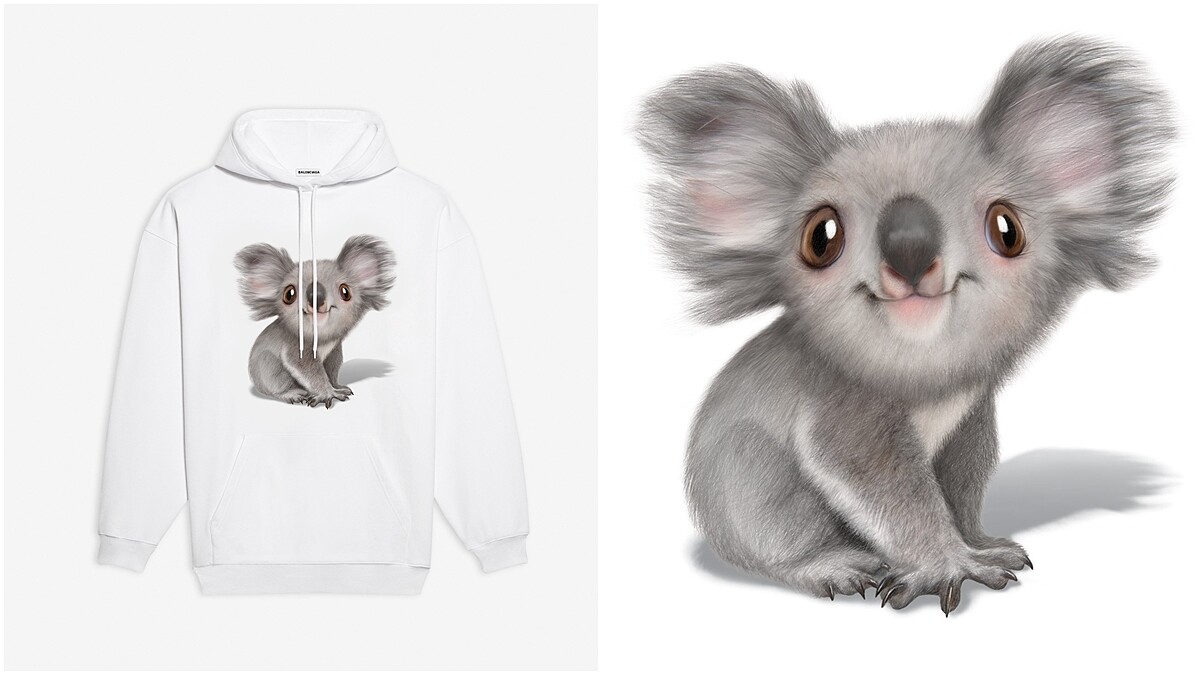 澳洲大火開雲捐款2000萬！BALENCIAGA光速推出無尾熊設計，「100%」收益全都捐，人人都能盡份微薄心力