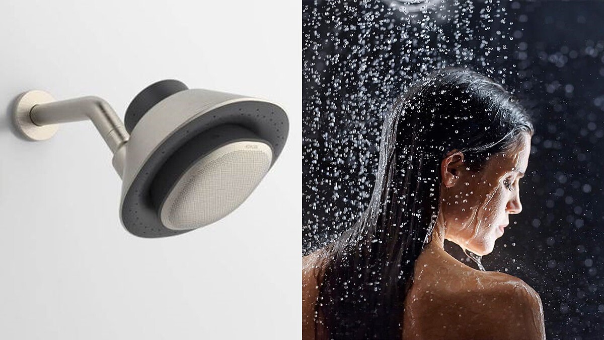 會唱歌的蓮蓬頭！KOHLER推「智慧型蓮蓬頭喇叭」邊洗澡邊聽音樂放鬆身心靈