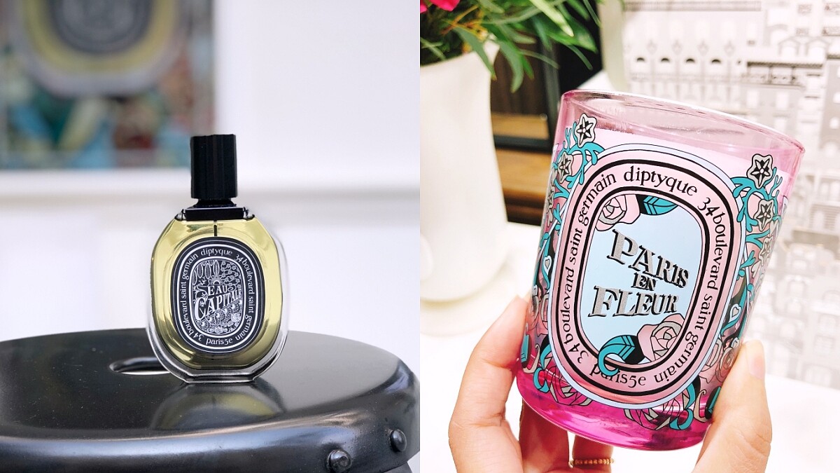 【2020情人節限定】diptyque花樣巴黎香氛蠟燭+花都之水淡香精，用浪漫玫瑰香向巴黎致敬