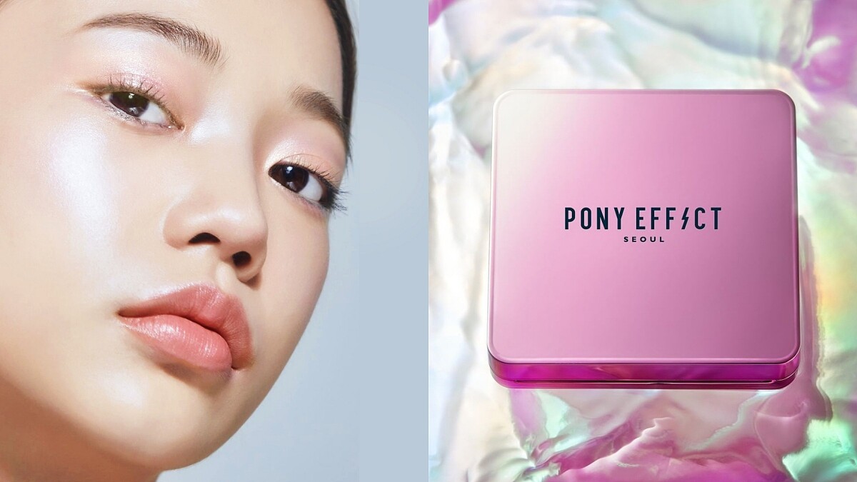 PONY EFFECT 2020全新氣墊「小紫盒」極水透光氣墊粉餅，一拍爆水、 二拍打造韓妞水透光圈肌，還降價與韓國零價差