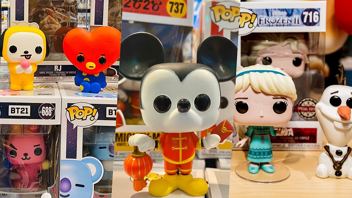 公仔迷瘋狂！FUNKO快閃店推「新年米奇亞洲限定版」，史努比、三眼怪、BT21、獨家巨型蝙蝠俠公仔登場