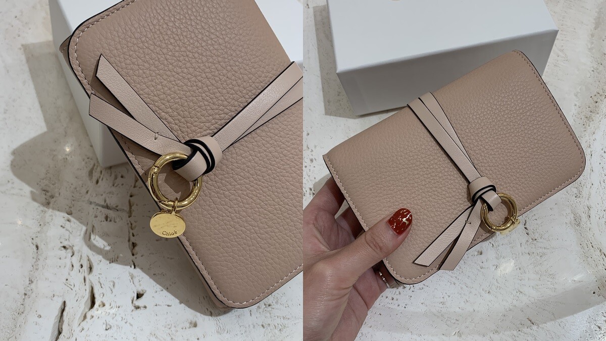 Chlo&eacute; Alphabet 粉膚色短夾，NT15,100