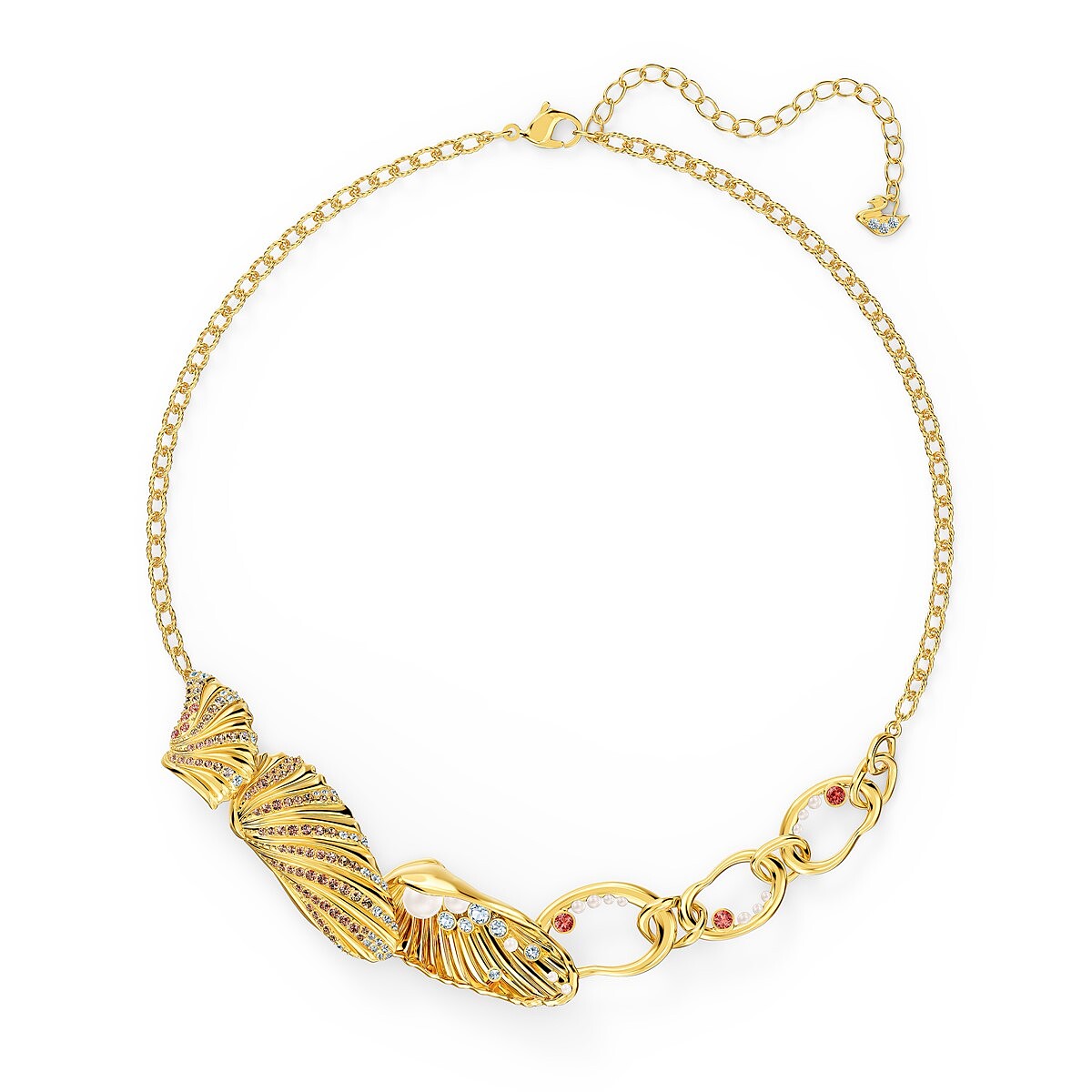 SWAROVSKI SHELLS項鍊（NT$8,490）。