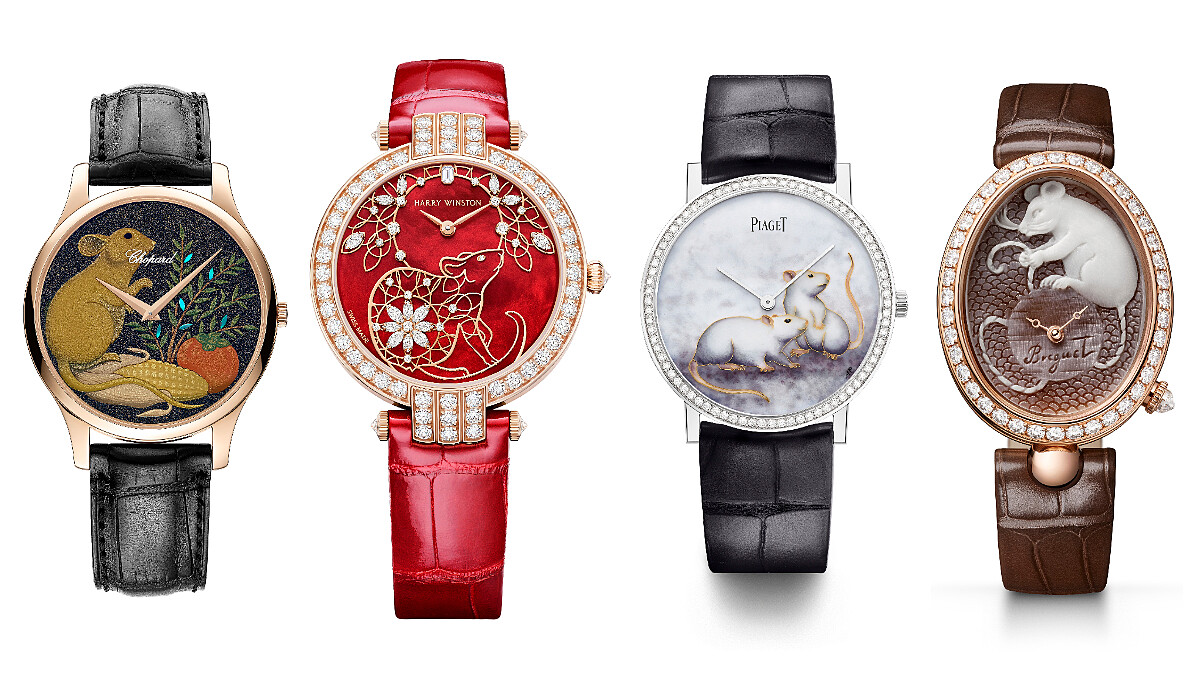 農曆年求好運就是要金鼠腕錶戴好戴滿,不只象徵成功、聰穎與活力,還可以招財、迎富貴!