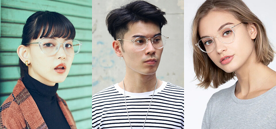 透明眼鏡才不是護目鏡！利用 3 點讓「透明眼鏡」搭配起來更有型！