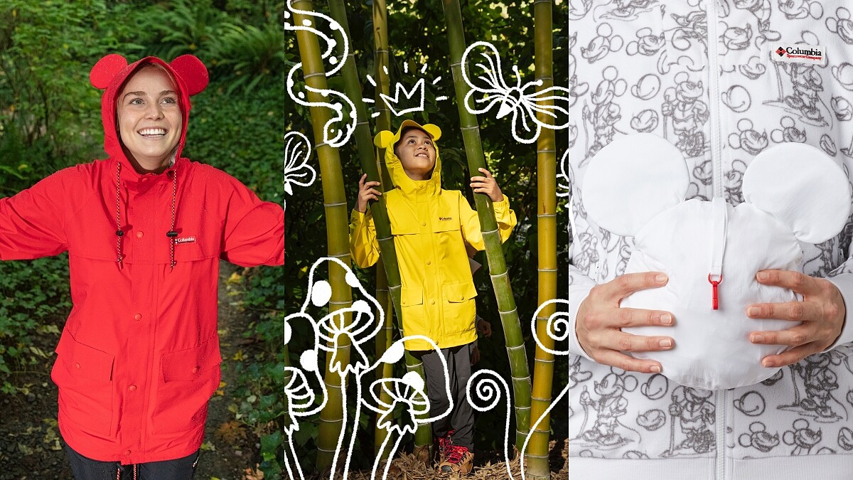 「米奇頭玩偶」秒變防潑水刷毛外套！超實用禦寒抗雨單品，過年打包很需要