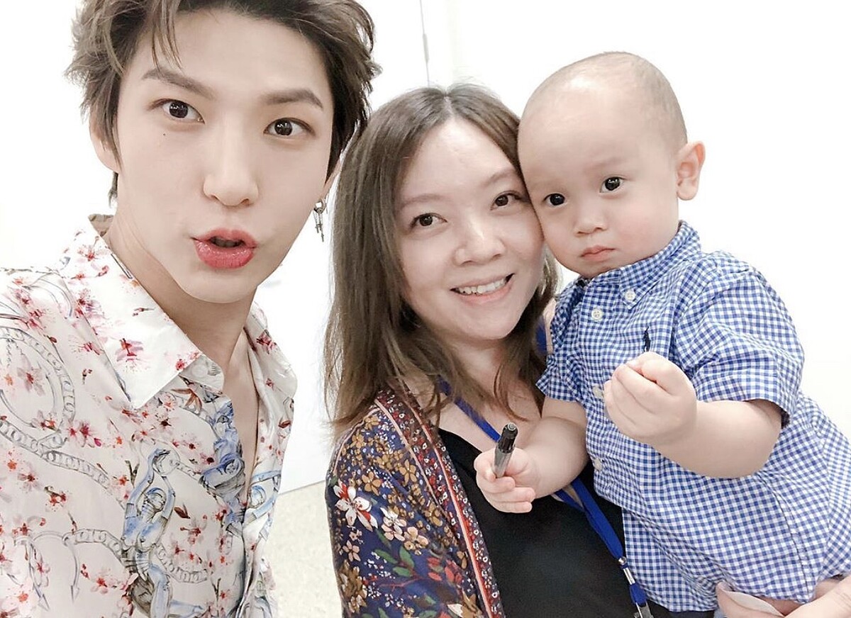 和喜歡孩子的VIXX LEO合作得非常愉快