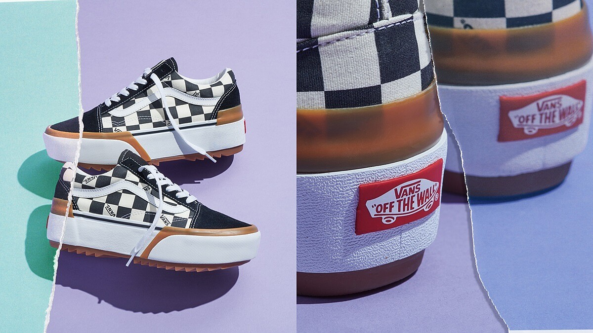 不能只知道Converse Run Star Hike！VANS推出黑白棋盤格Stacked pack厚底鞋款，亮點細節整理在這