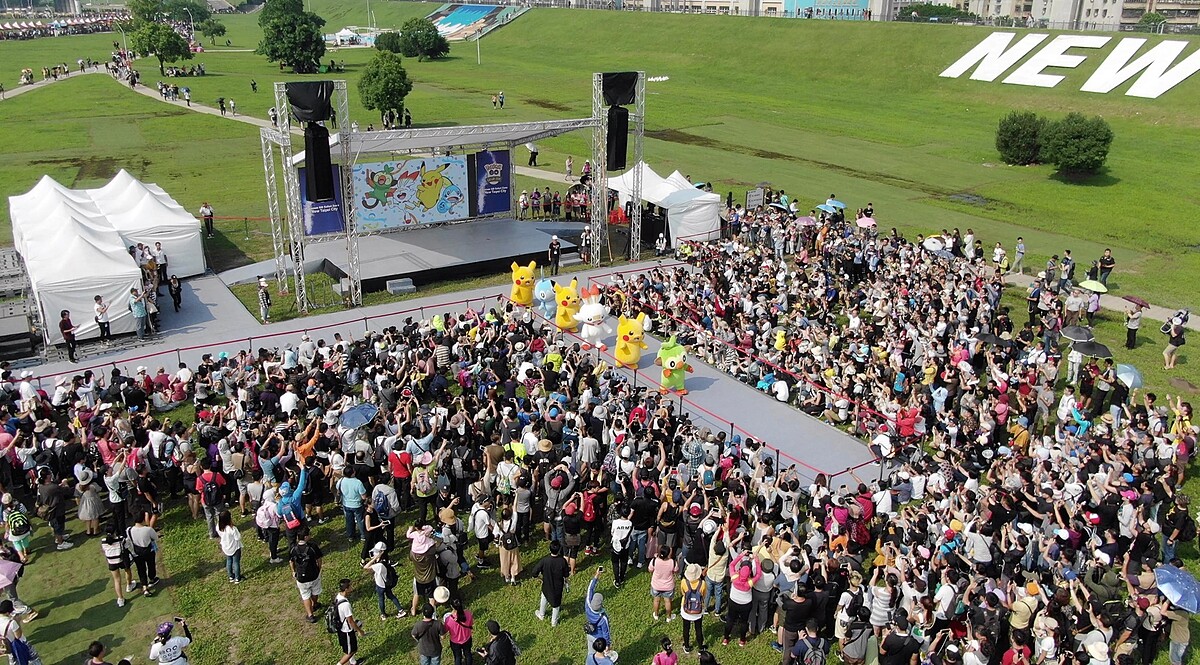 2019年10月新北大都會公園「Pok&eacute;mon GO Safari Zone」盛況