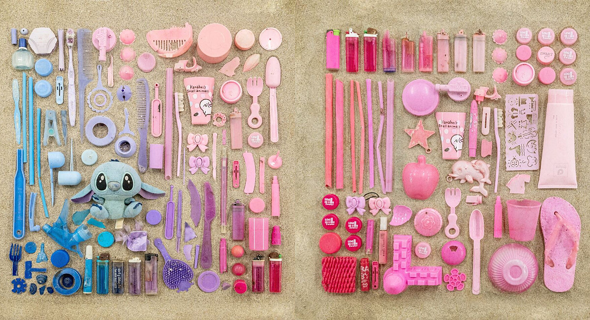 不值得興奮的美麗！台灣淨灘環保團體「藝術陳列」海洋垃圾，喚醒大眾環境保護責任！