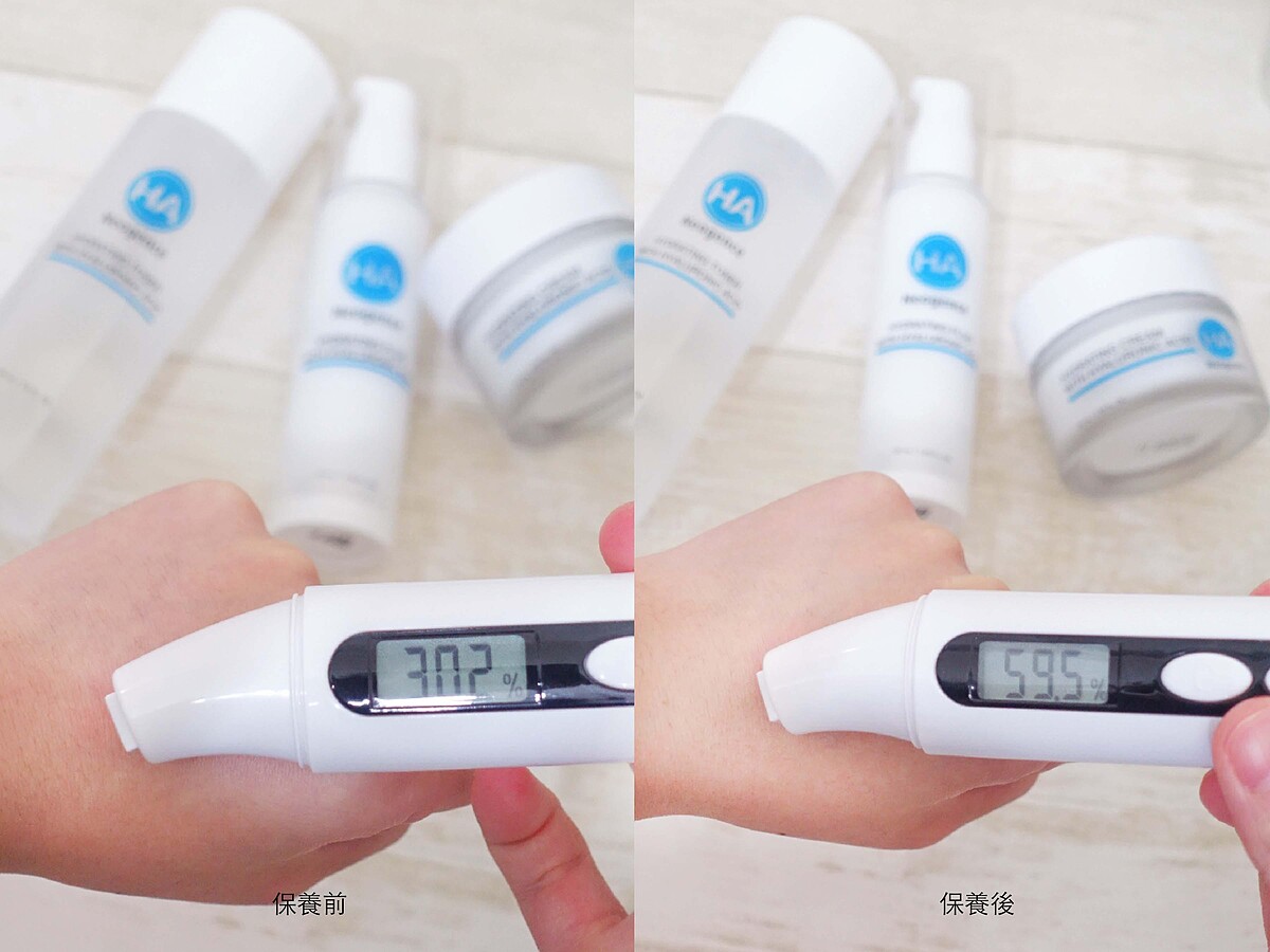 （保養前：30.2% >> 保養後：59.5%）