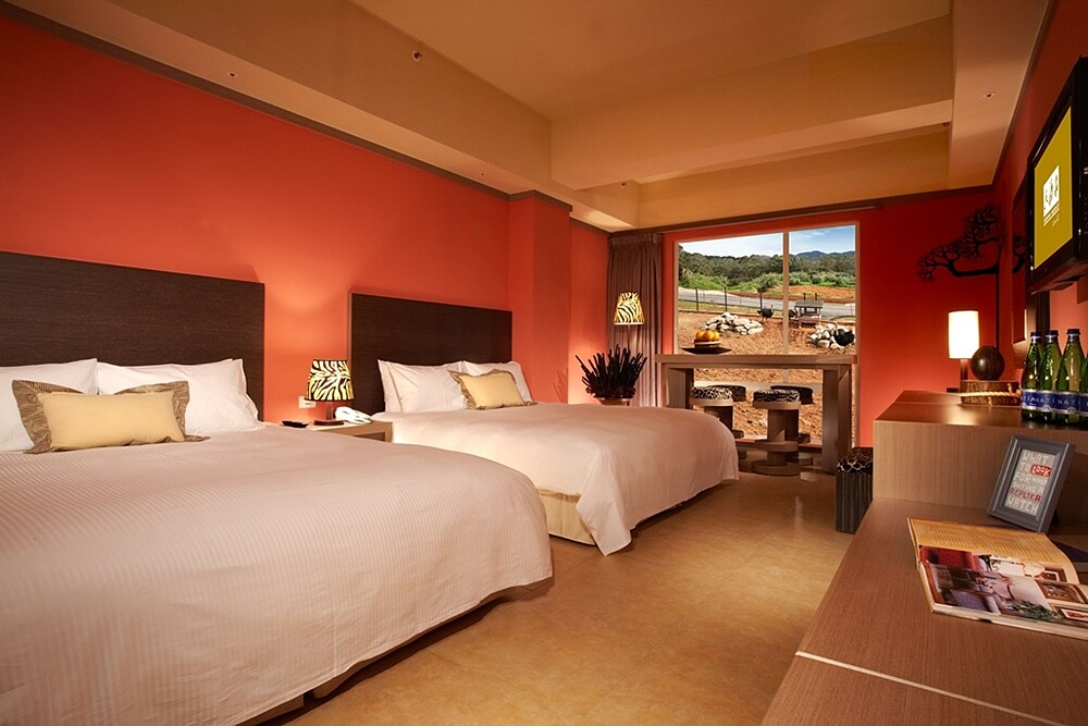 關西六福莊剛果藍天客房