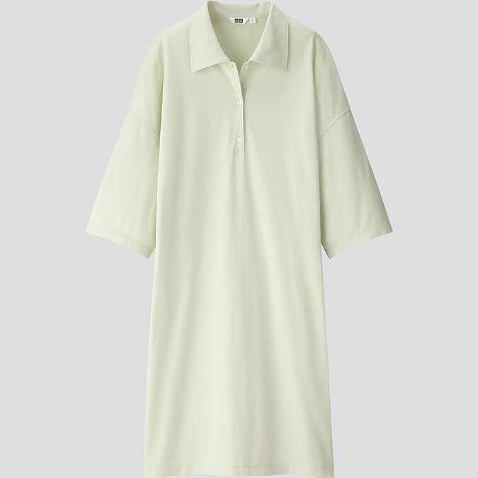 女裝POLO洋裝(五分袖)(NT$1.490)