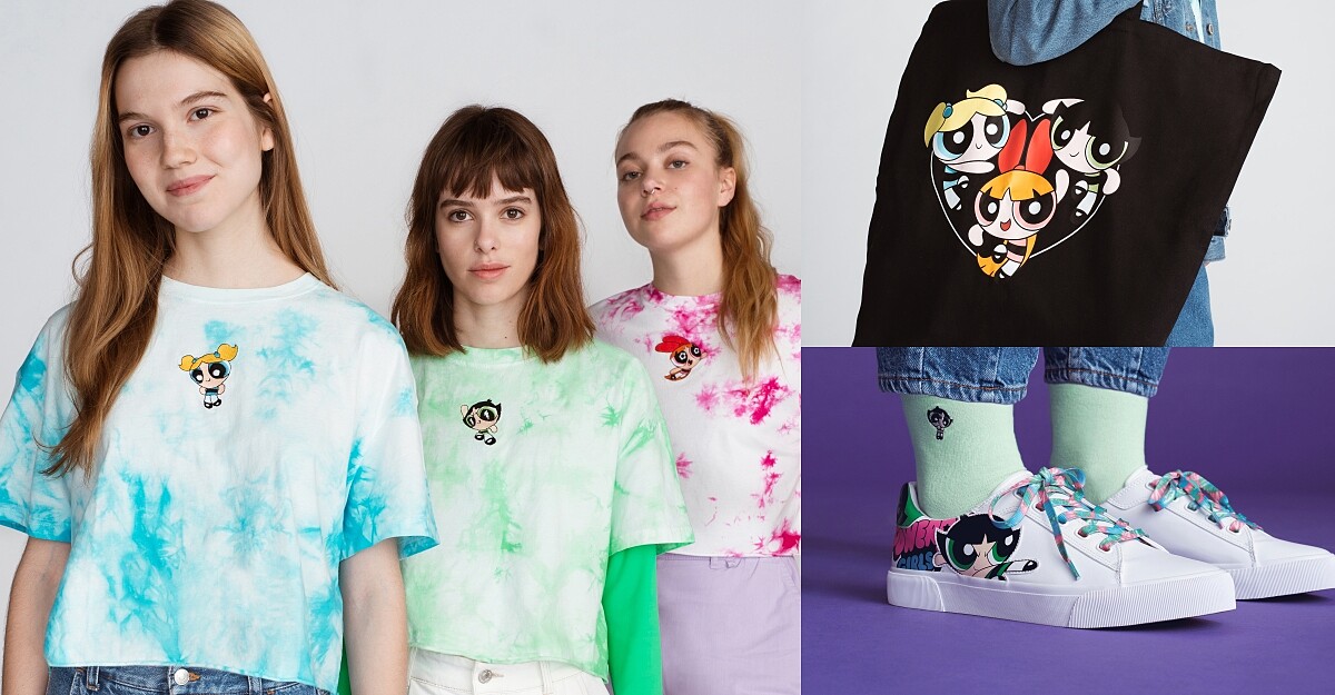 BershkaX飛天小女警聯名系列開賣!「今天的時尚過關了嗎?」時尚問題就讓花花、泡泡、毛毛共同守護吧~